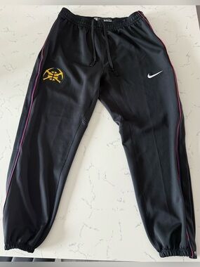 NBA Men's Denver Nuggets Nike City Edition Authentic shoot around warm up Pants